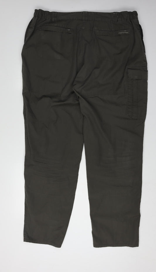 Craghoppers Men's Green Relaxed Trousers L