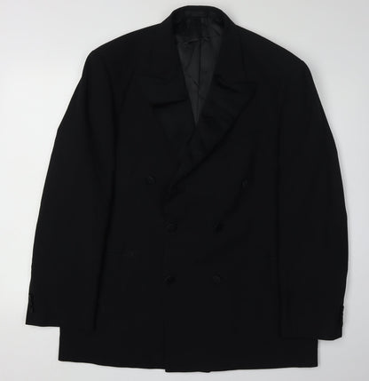 Mens UK Size 42 Marks and Spencer Regular Black Suit Jacket