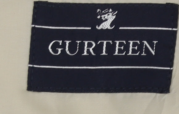 Mens UK Size 40 Gurteen Regular Beige Suit Jacket