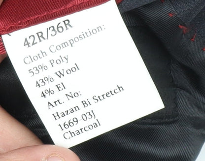 Mens UK Size 42 Santinelli Regular Grey Suit Jacket