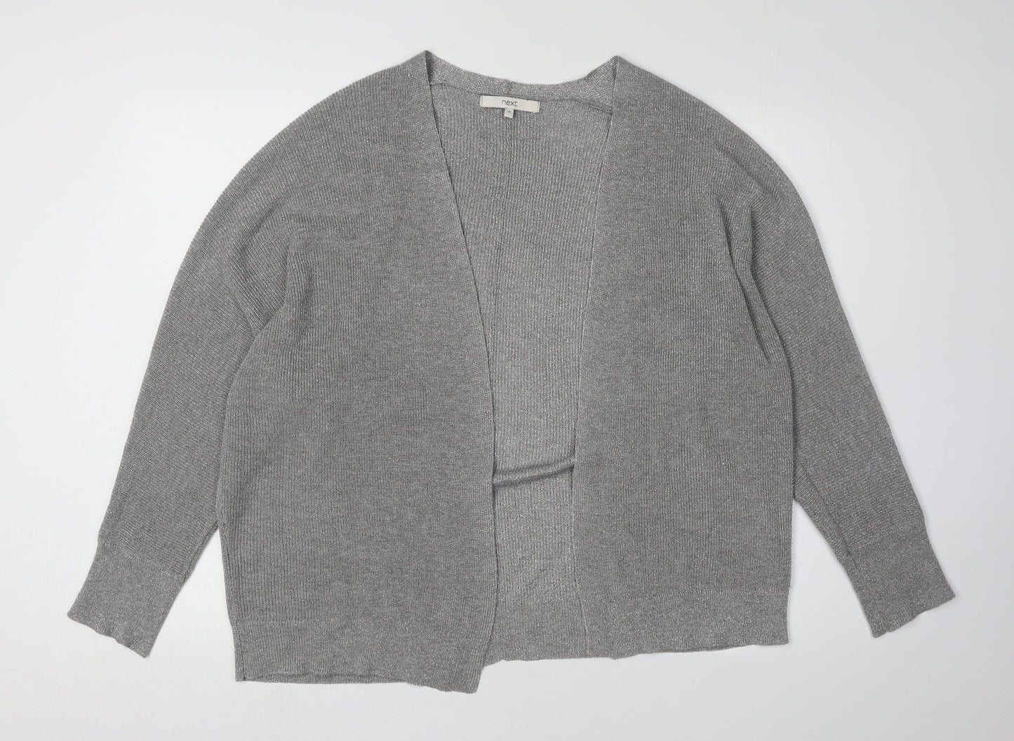 Womens UK Size 12 NEXT Grey Cardigan Jumper