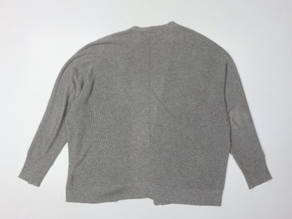 Womens UK Size 12 NEXT Grey Cardigan Jumper