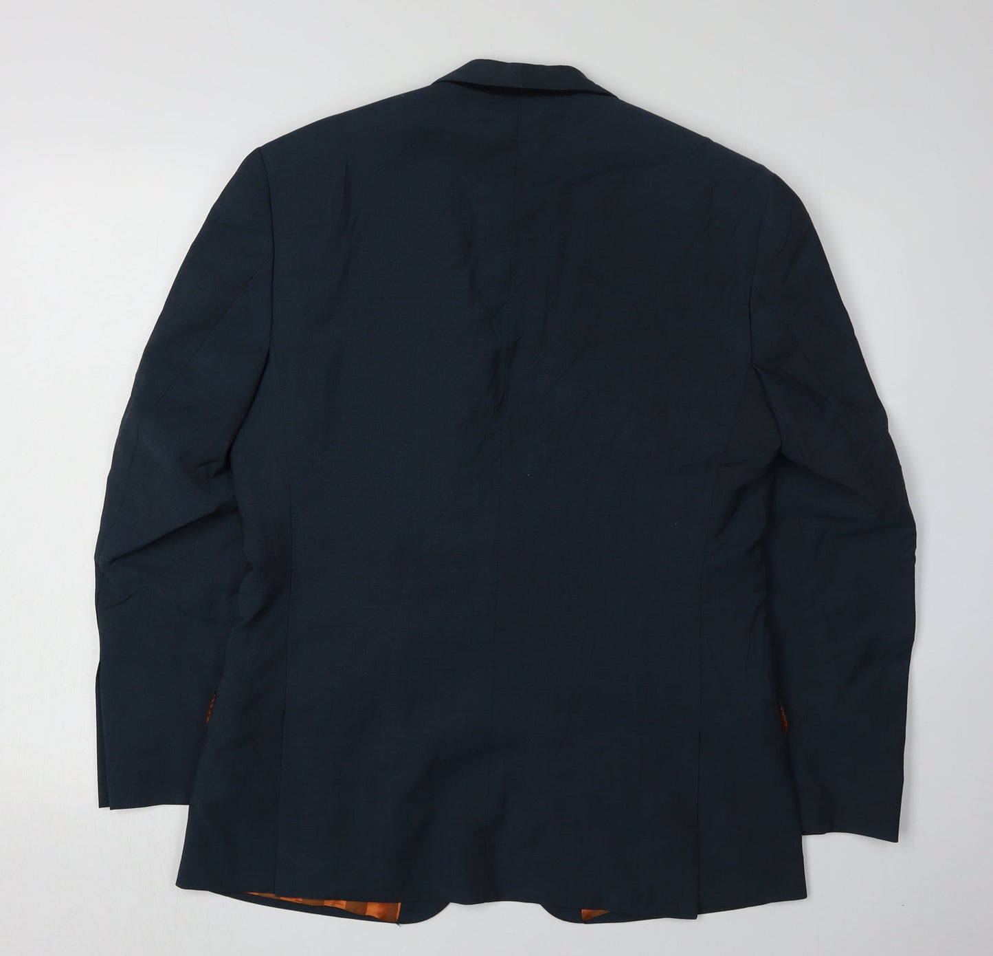 Alexandre Savile Row Men's Blue Blazer 38S Single-Breasted