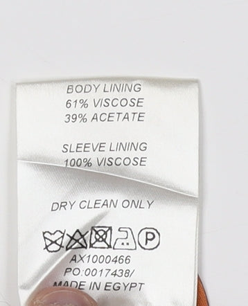 Alexandre Savile Row Men's Blue Blazer 38S Single-Breasted