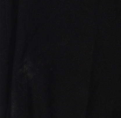 Next Men's Black Regular Fit Trousers, Size 34