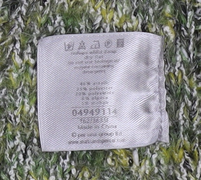 Womens UK Size S Marks and Spencer Multicoloured Cardigan Jumper