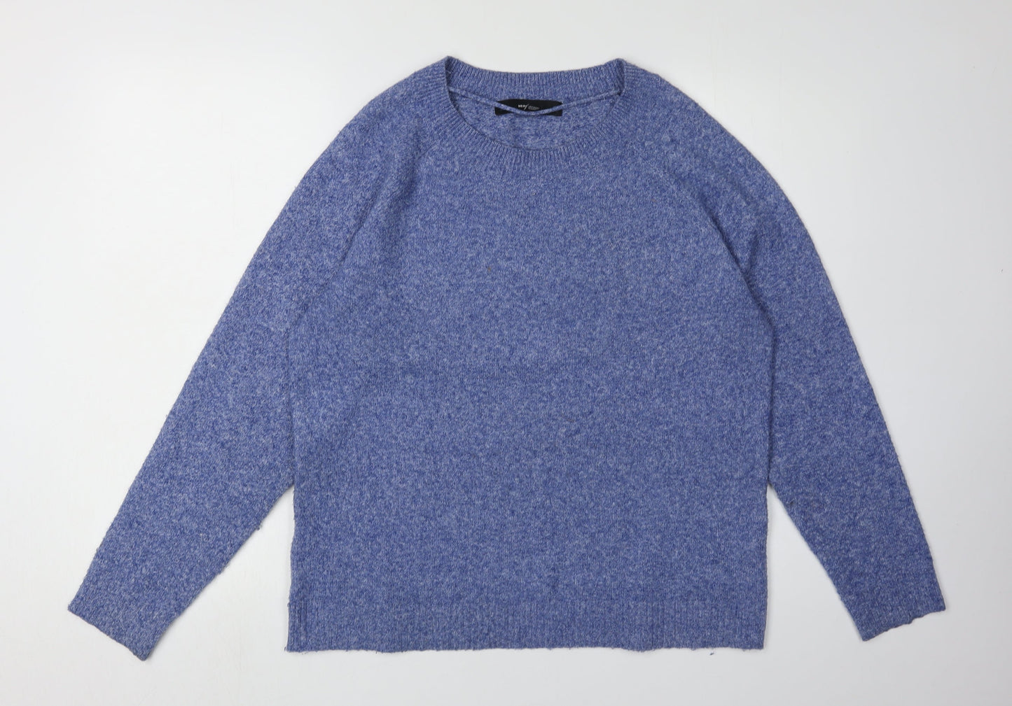 Womens UK Size 12 VERO MODA Blue Pullover Jumper