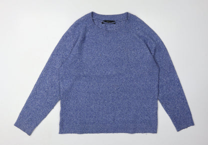 Womens UK Size 12 VERO MODA Blue Pullover Jumper