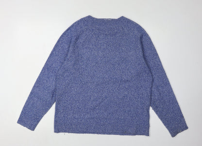 Womens UK Size 12 VERO MODA Blue Pullover Jumper