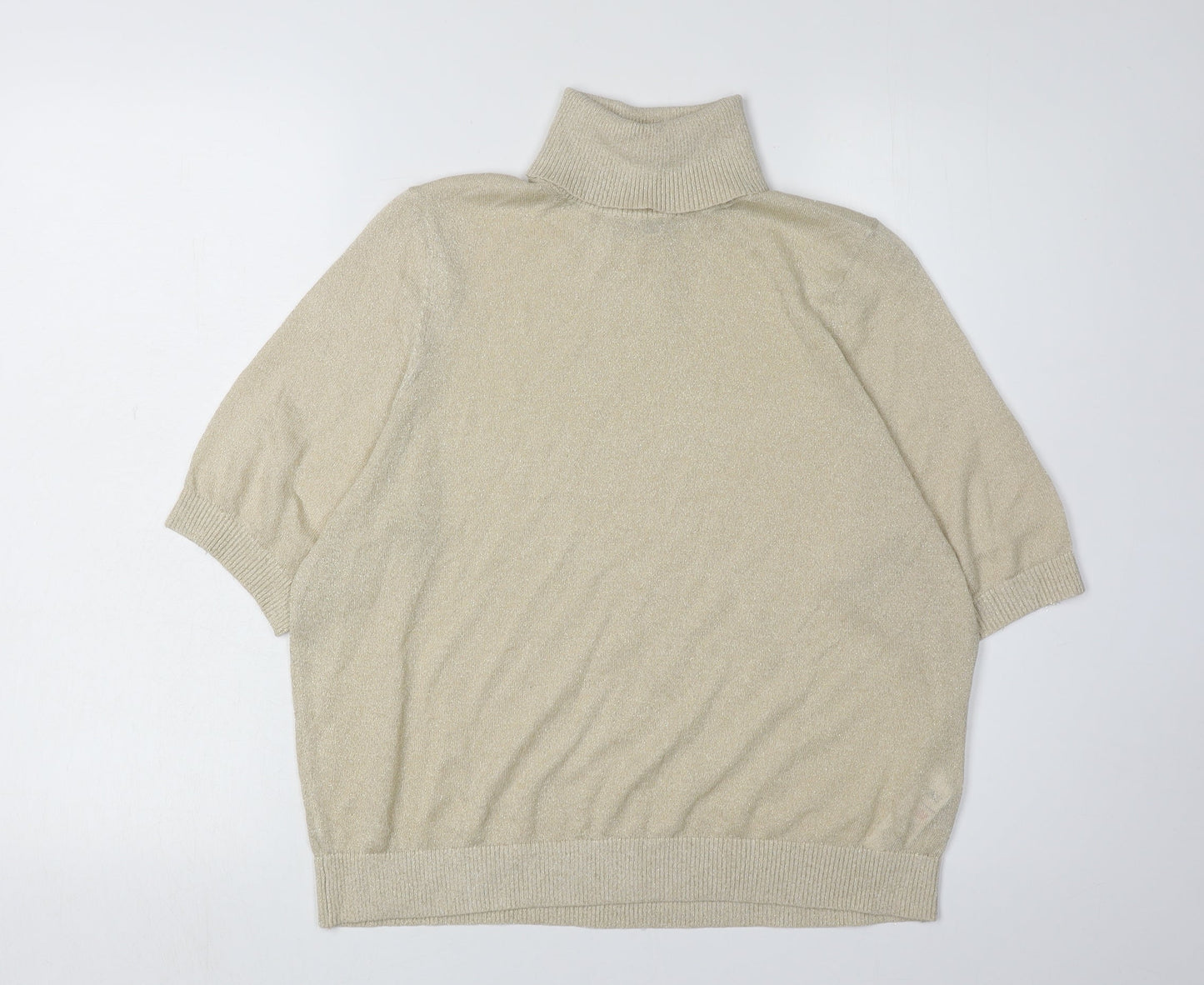 Womens UK Size M Marks and Spencer Beige  Jumper