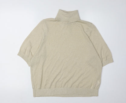 Womens UK Size M Marks and Spencer Beige  Jumper