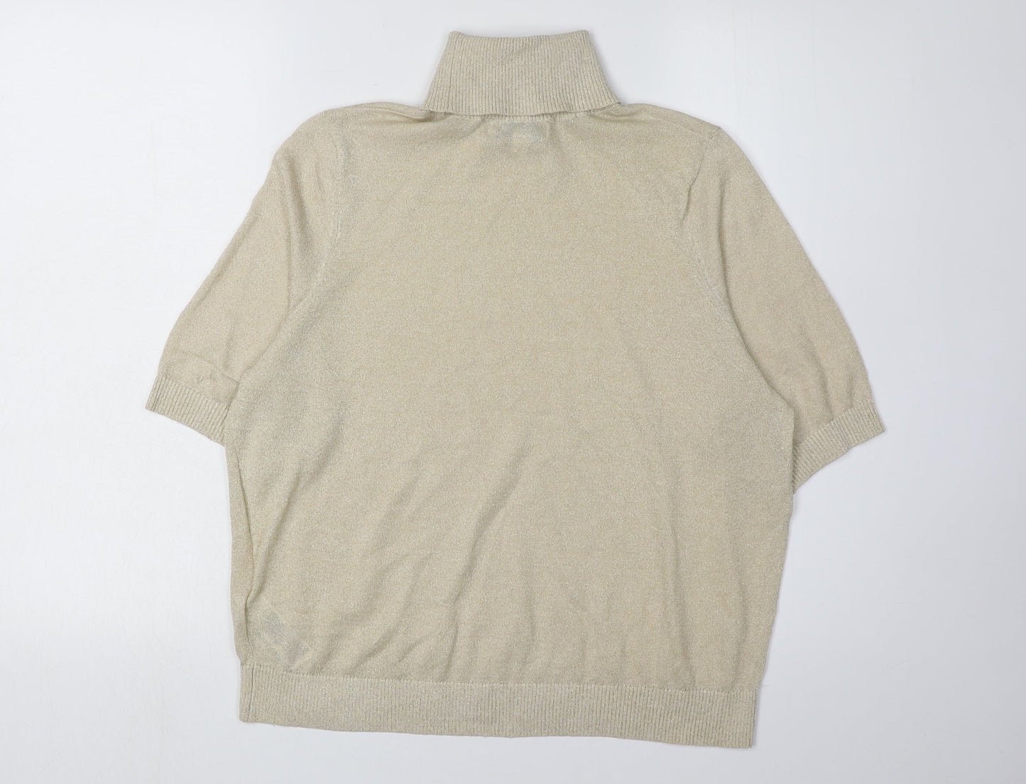 Womens UK Size M Marks and Spencer Beige  Jumper