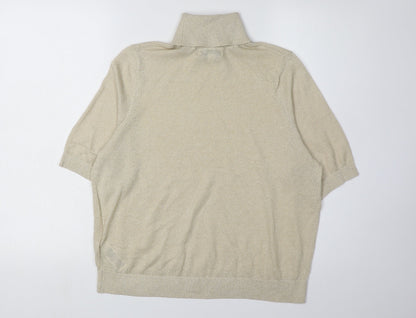 Womens UK Size M Marks and Spencer Beige  Jumper