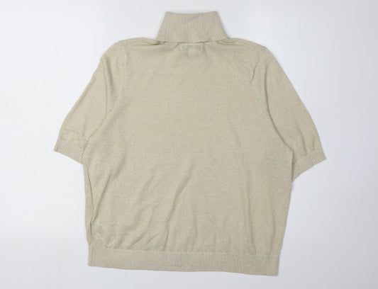 Womens UK Size M Marks and Spencer Beige  Jumper