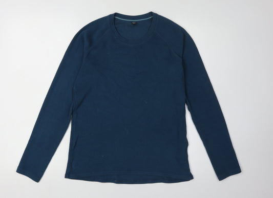 Uniqlo Men's Blue Pullover Sweatshirt M