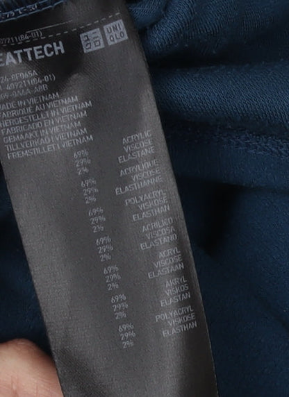 Uniqlo Men's Blue Pullover Sweatshirt M