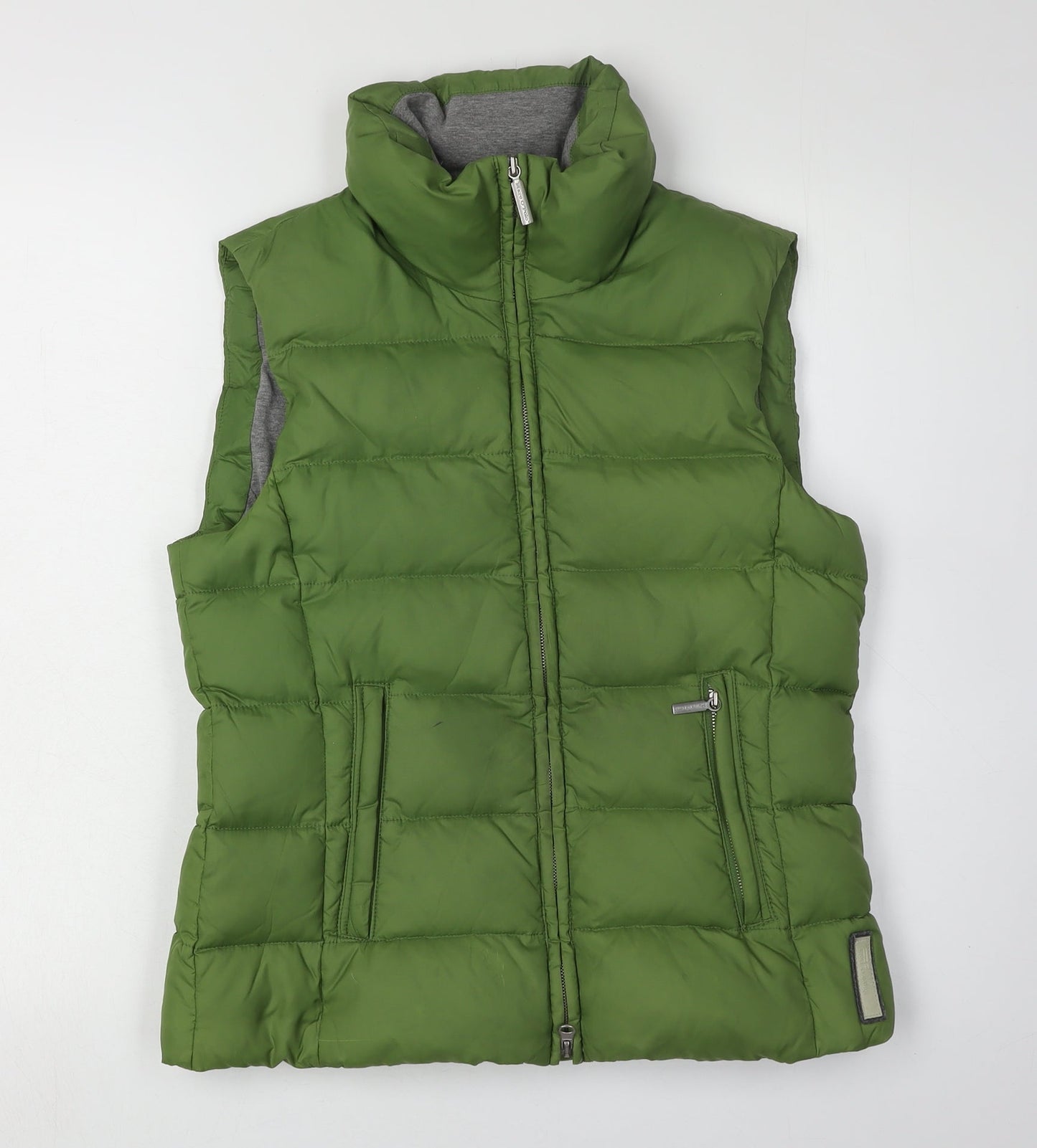 Marc O'Polo Women's Green Puffer Waistcoat Size 8