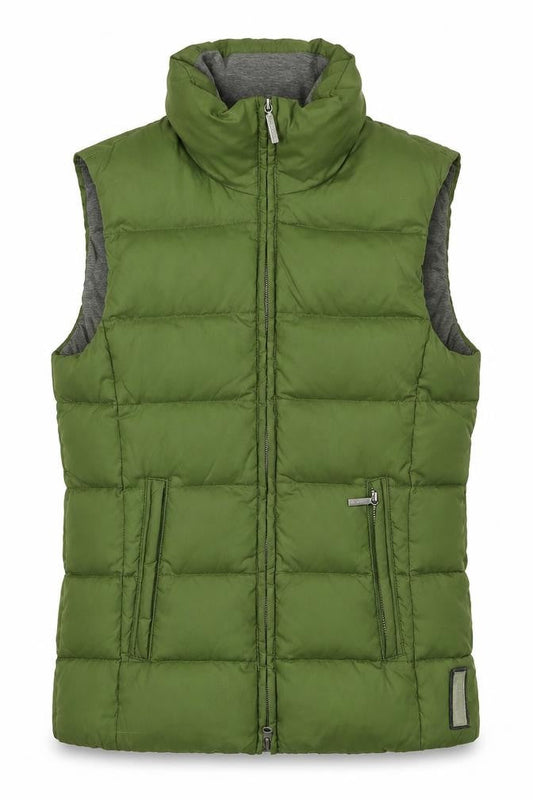 Marc O'Polo Women's Green Puffer Waistcoat Size 8