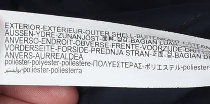 Zara Men's Black Bomber Jacket L - Stylish Casual Wear