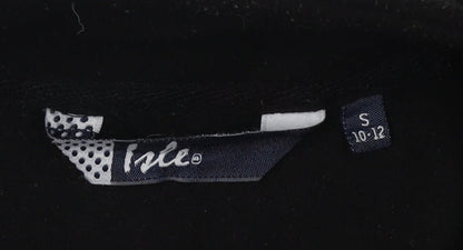 UK Size S Isle Black Basic Jacket