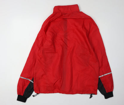 Newline Men's Red Windbreaker Jacket L