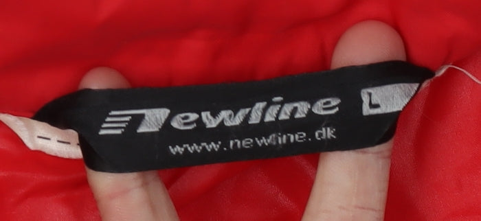 Newline Men's Red Windbreaker Jacket L