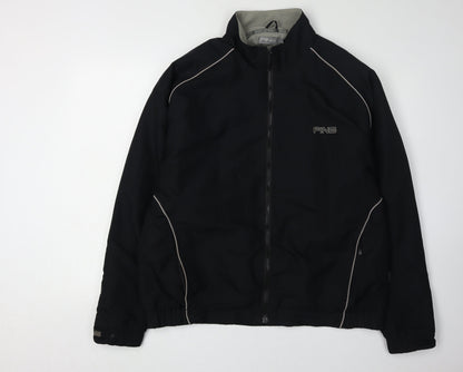 Mens UK Size L Ping Black Basic Jacket