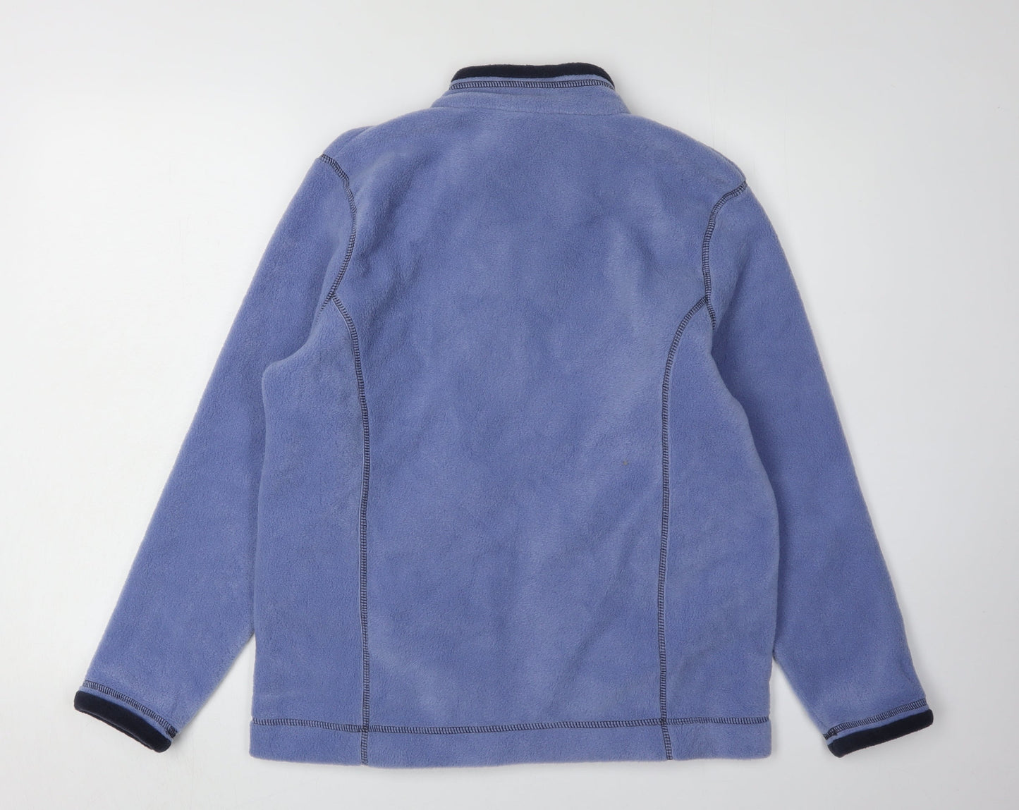 Attraction Women's Blue Fleece Jacket - M Full Zip Casual