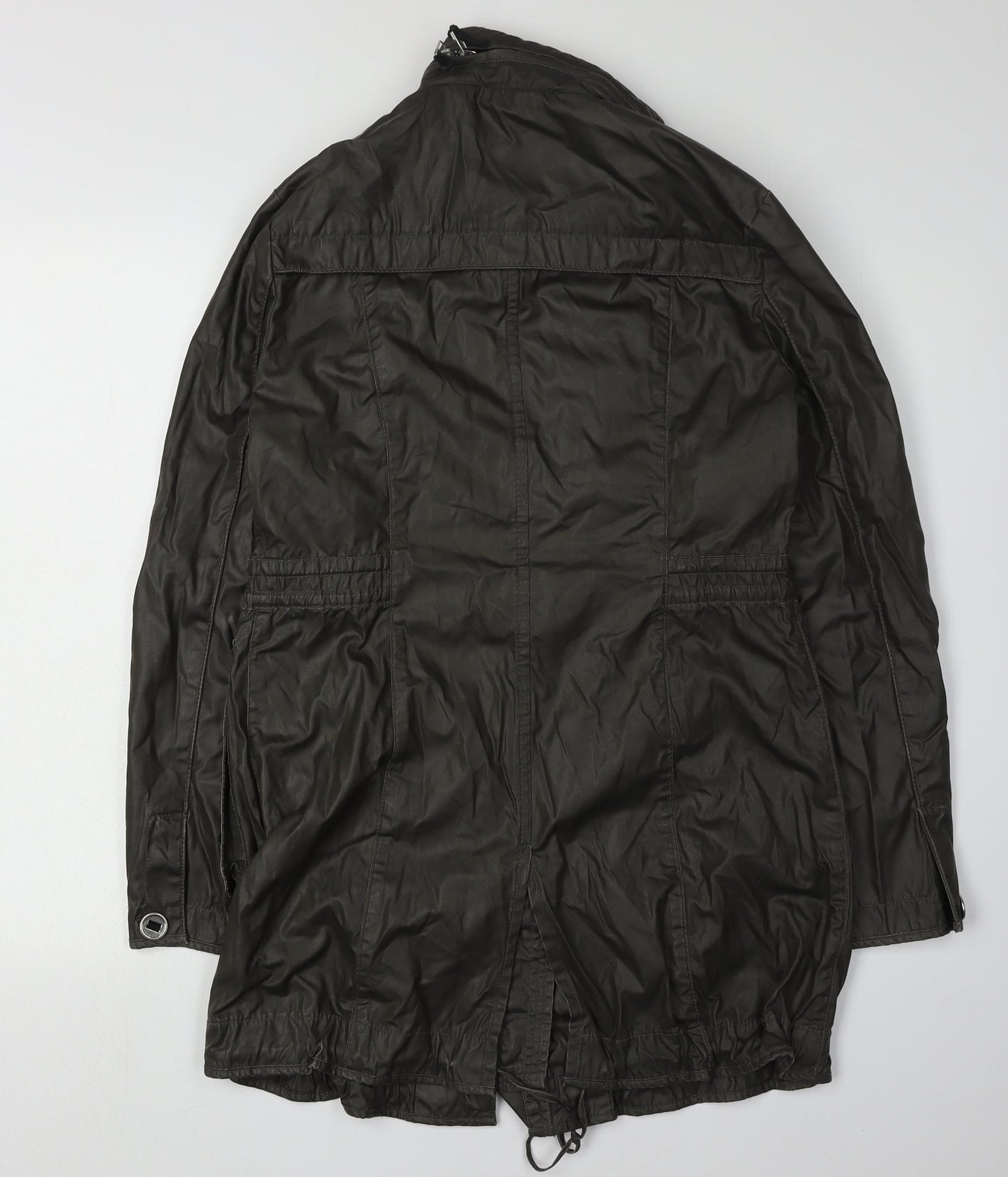 Womens UK Size 10 Antoni & Alison Black Parka Coat