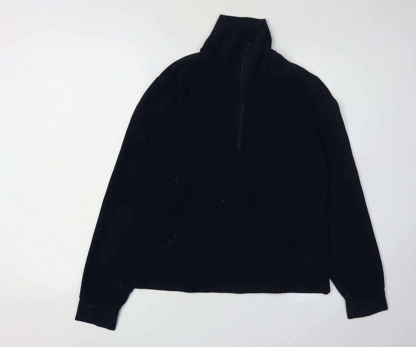 SnowRock Women's Black 2XS Fleece Zip Sweatshirt