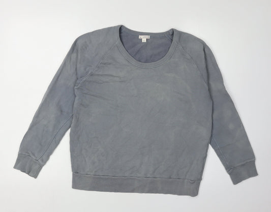 Gap Women's Grey Pullover Sweatshirt M