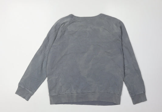 Gap Women's Grey Pullover Sweatshirt M