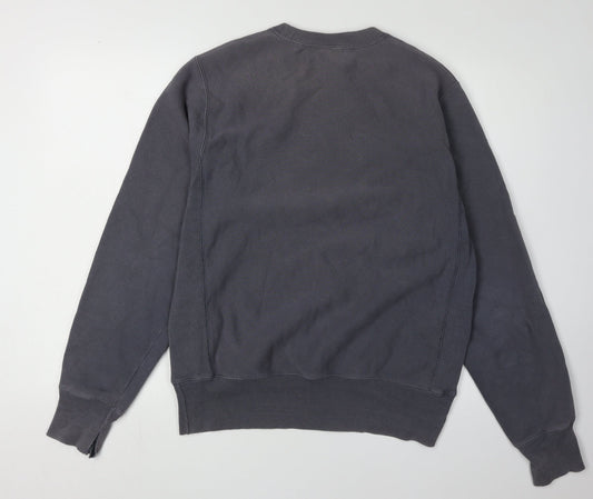 Mens UK Size S Champion Grey Pullover Sweatshirt