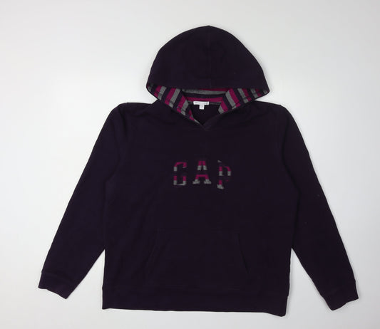 GAP Unisex Black XL Pullover Hoodie Cotton