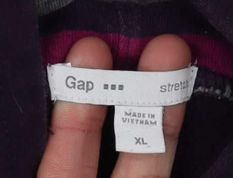 GAP Unisex Black XL Pullover Hoodie Cotton