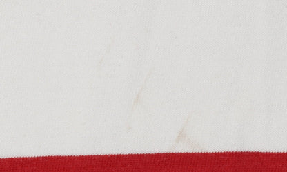 Cotton Traders Men's XL Red Striped Polo Shirt