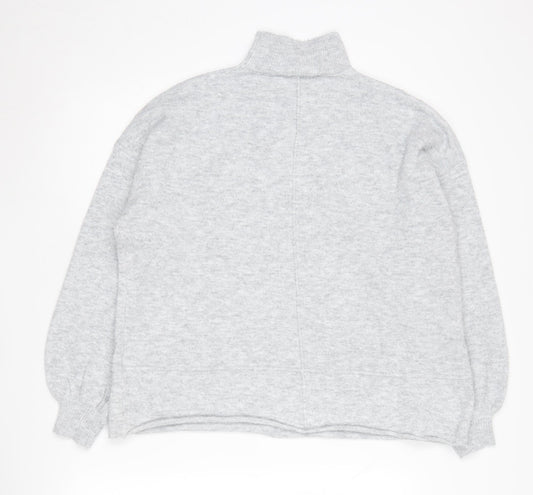 Womens UK Size 10 Miss Selfridge Grey Jumper Jumper