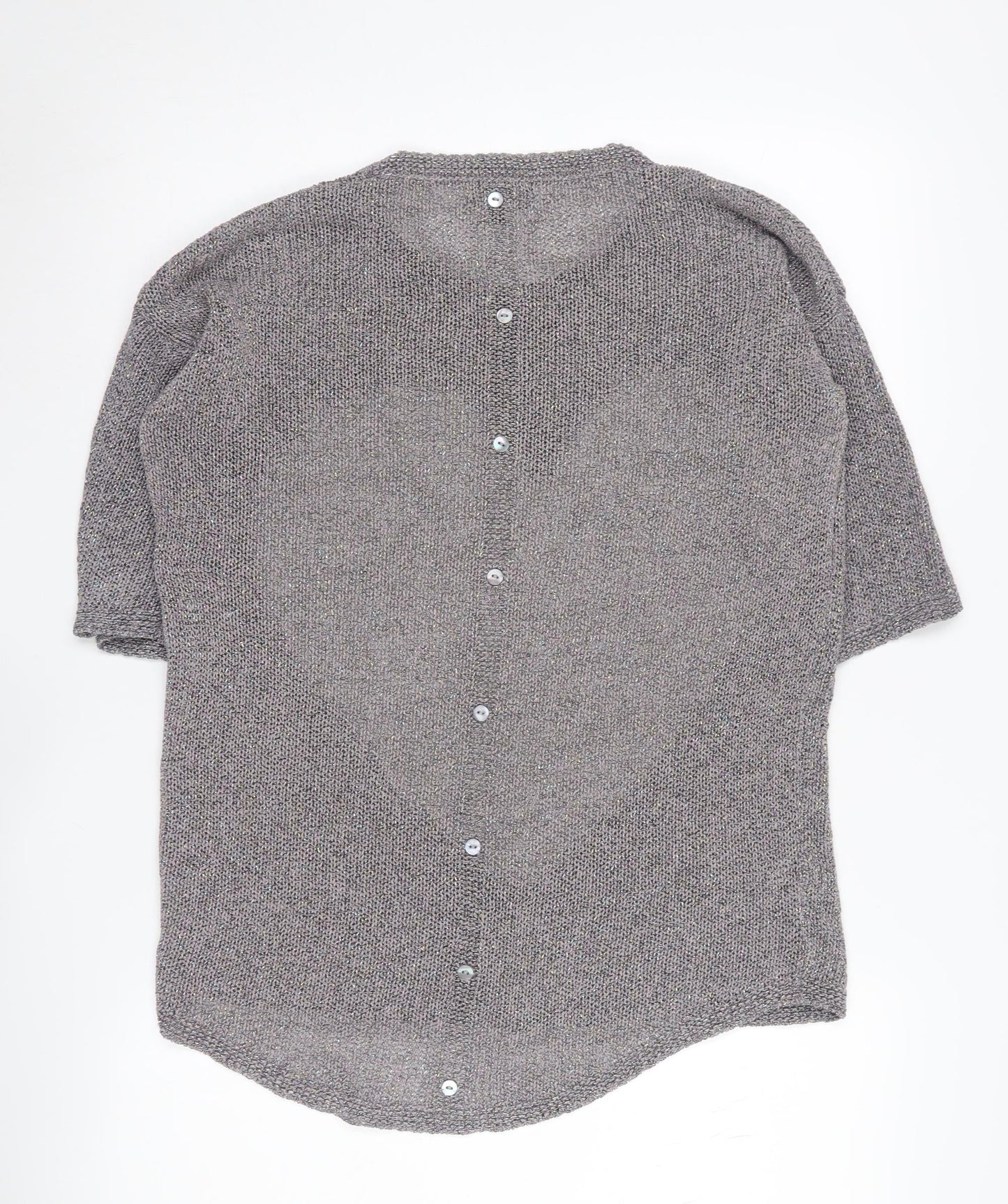 Womens UK Size 10 NEXT Grey Pullover Jumper