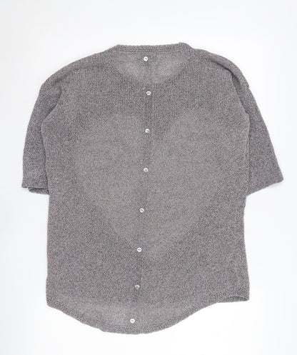 Womens UK Size 10 NEXT Grey Pullover Jumper