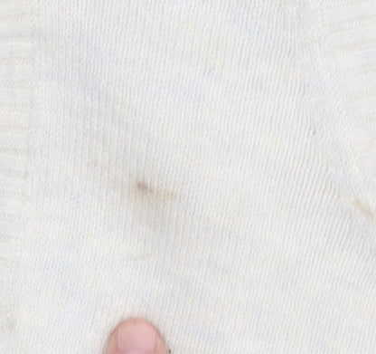 Marks and Spencer Men's Beige Vest S Sleeveless Jumper