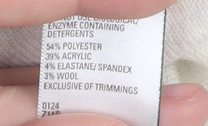 Marks and Spencer Men's Beige Vest S Sleeveless Jumper