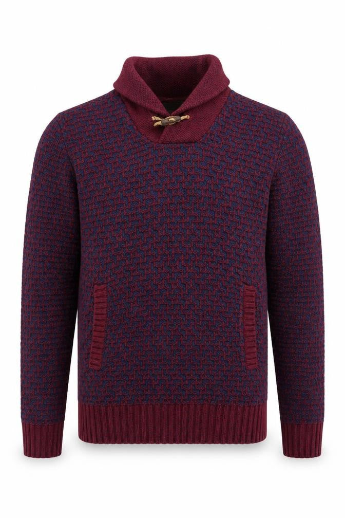 Mens UK Size M H&M Red Pullover Jumper