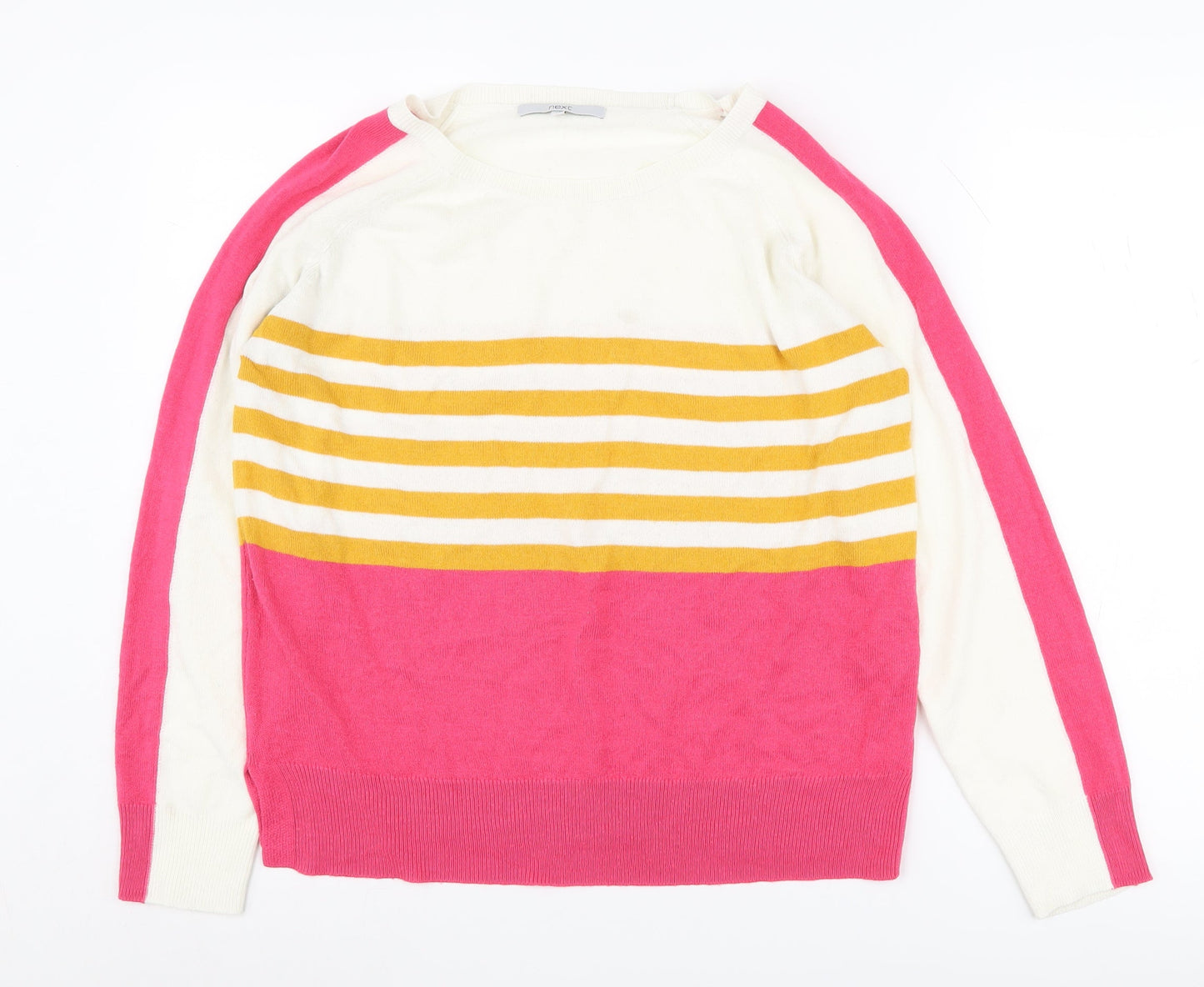 Womens UK Size 12 NEXT Multicoloured Pullover Jumper