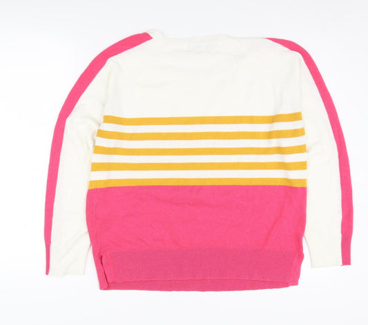 Womens UK Size 12 NEXT Multicoloured Pullover Jumper
