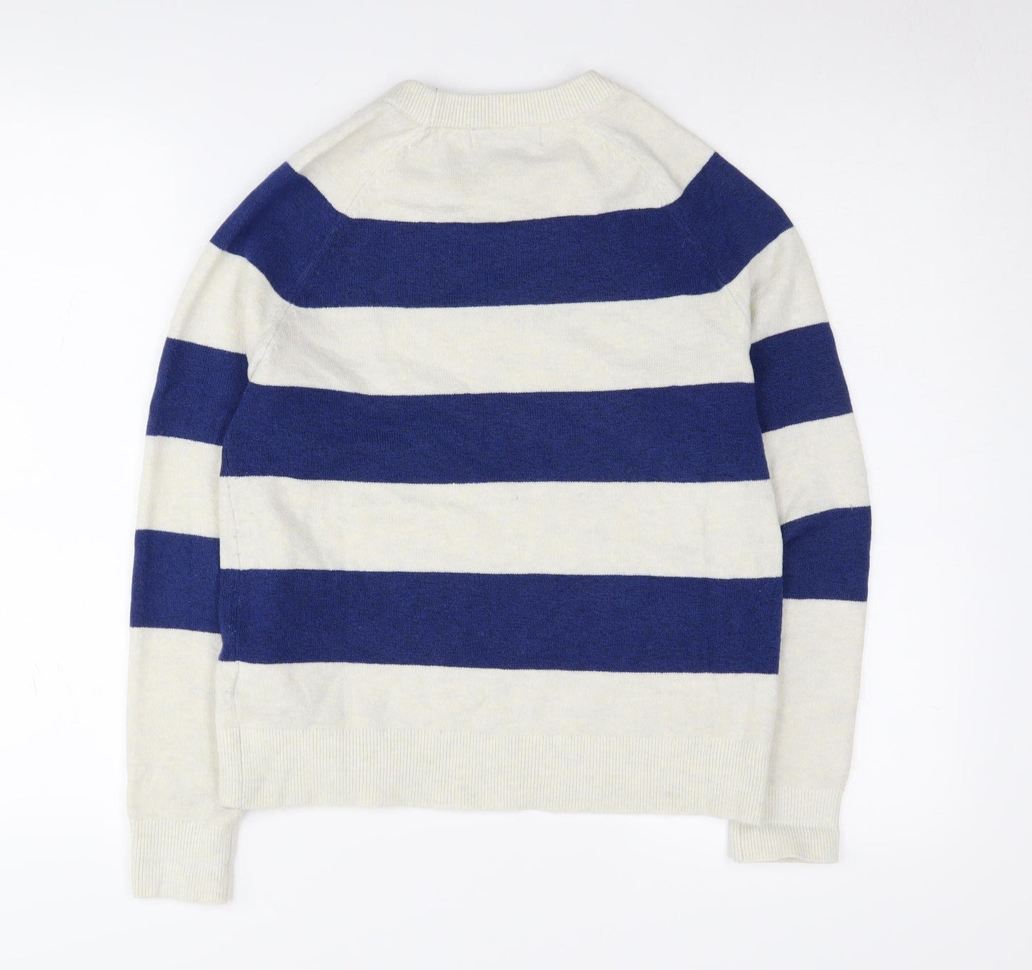 Womens UK Size XS Marks and Spencer Blue Pullover Jumper