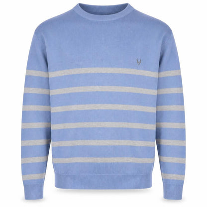 J.J. Willis Men's Blue Striped Pullover Jumper 2XL