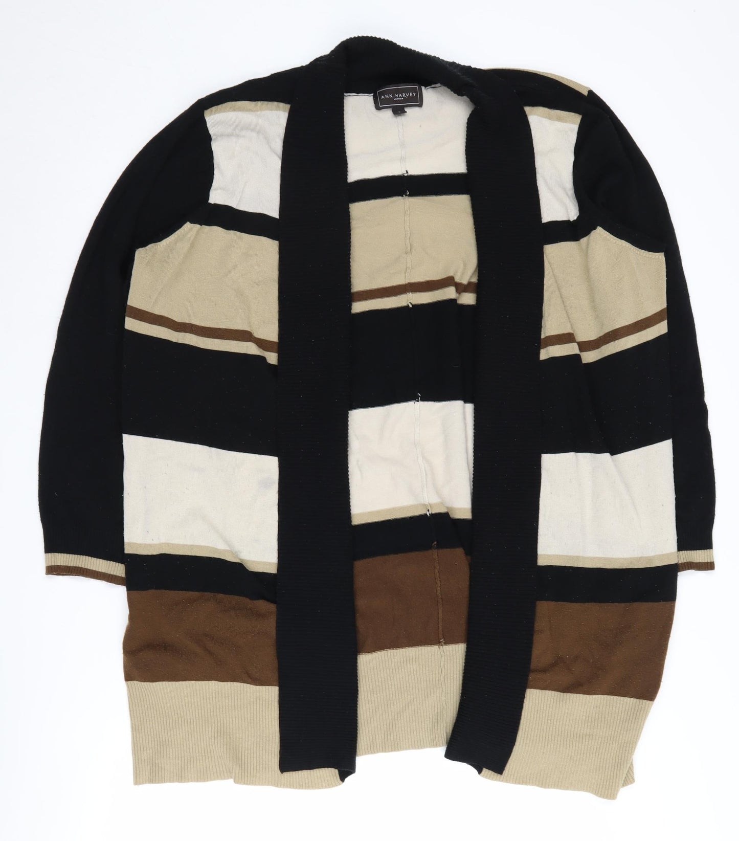 Womens UK Size 3 Ann Harvey Multicoloured Cardigan Jumper