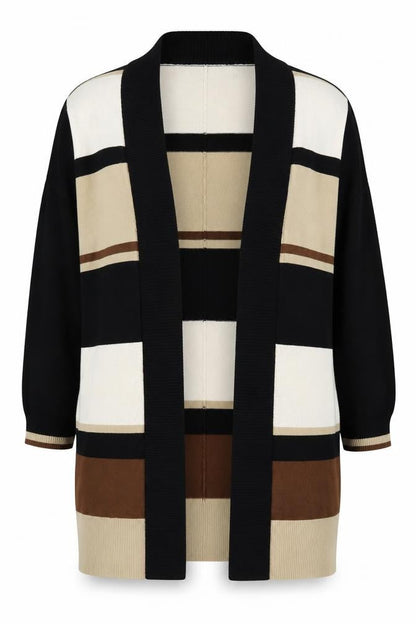 Womens UK Size 3 Ann Harvey Multicoloured Cardigan Jumper