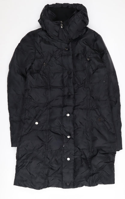 Womens UK Size 8 Yessica Black Puffer Jacket