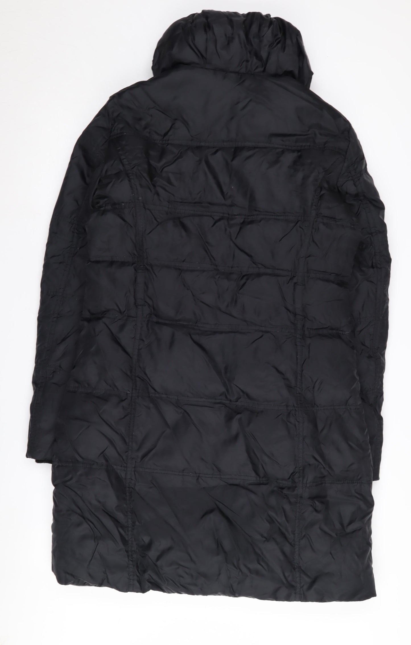 Womens UK Size 8 Yessica Black Puffer Jacket